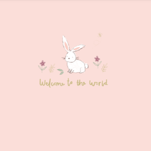 Bunnies New Baby Card - Wee Bambino
