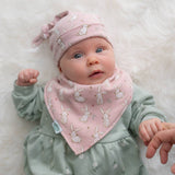 Bunnies on Pink Hat - Wee Bambino