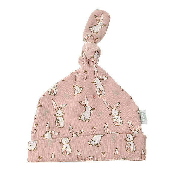 Bunnies on Pink Hat - Wee Bambino