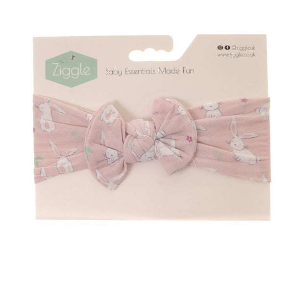Bunnies Top Bow Turban Headband - Wee Bambino