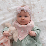 Bunnies Top Bow Turban Headband - Wee Bambino