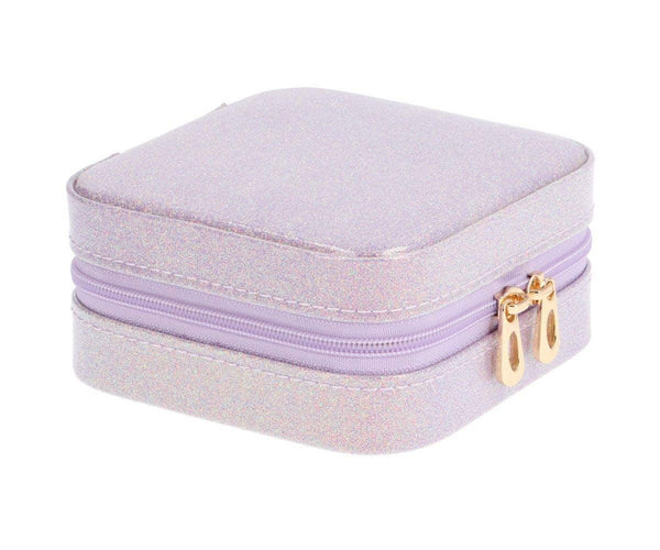 Children's Jewellery Box - Glitter Lilac - Wee Bambino