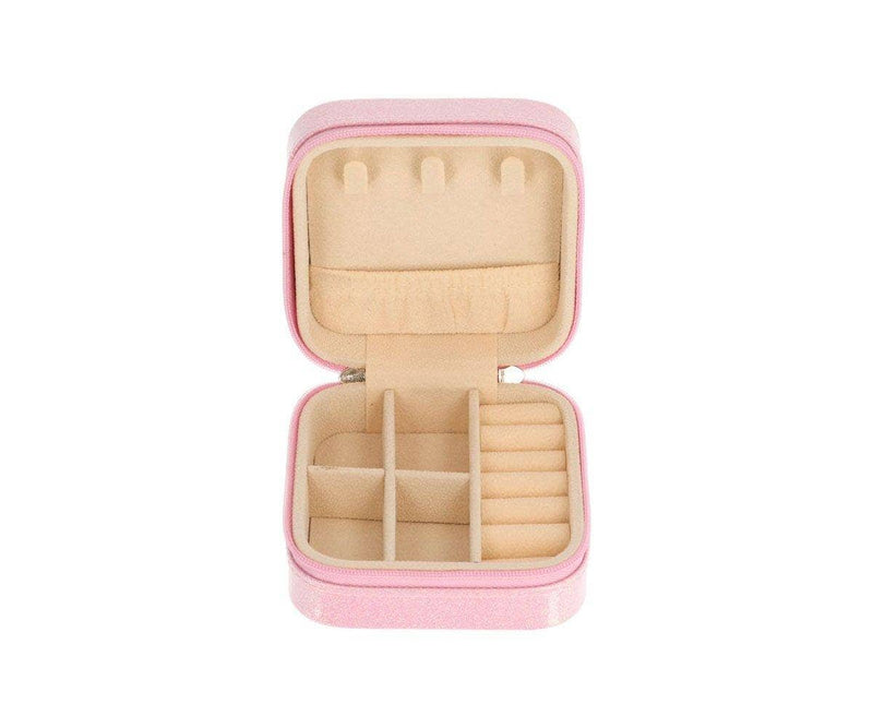 Children's Jewellery Box - Glitter Pink - Wee Bambino