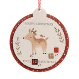 Christmas Countdown Wooden Hanger - Wee Bambino