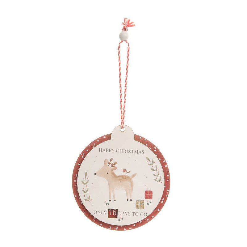 Christmas Countdown Wooden Hanger - Wee Bambino