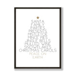 Christmas Favourite Things Print - Wee Bambino