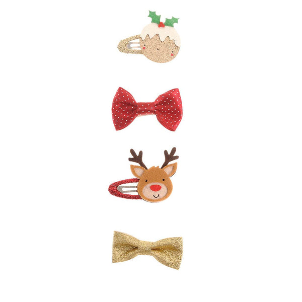 Christmas Hairclip Set - Wee Bambino