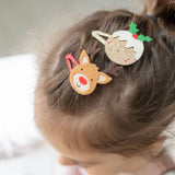 Christmas Hairclip Set - Wee Bambino
