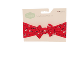 Christmas Headband - Red Snowman - Wee Bambino