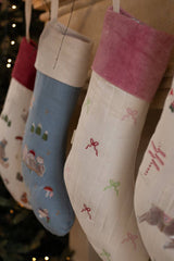 Christmas Stocking - Bows - Wee Bambino