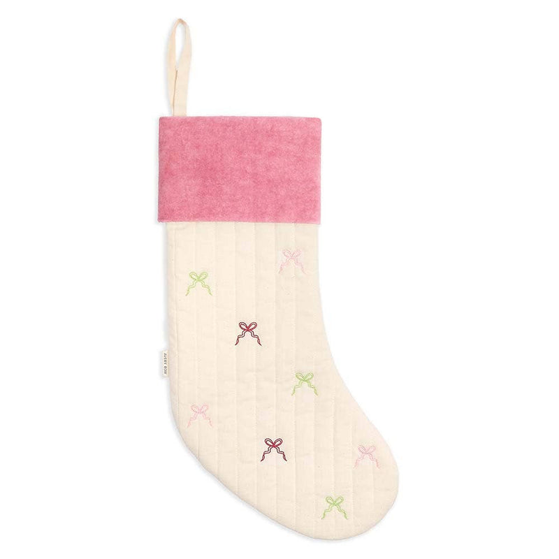 Christmas Stocking - Bows - Wee Bambino