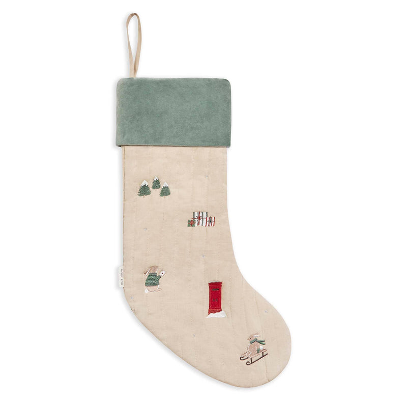 Christmas Stocking - Festive Forest Bunny - Wee Bambino