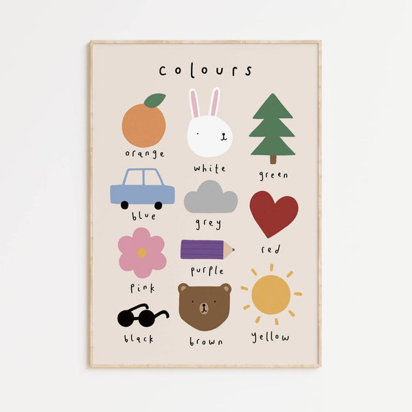 Colours Print - Wee Bambino