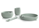 Complete 4 - Piece Silicone Dinner Set for Babies - Wee Bambino