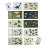 Counting puzzle/match and count: Dinosaurs - Wee Bambino