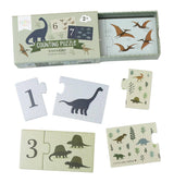 Counting puzzle/match and count: Dinosaurs - Wee Bambino