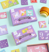 Counting puzzle/match and count: Unicorn dreams - Wee Bambino