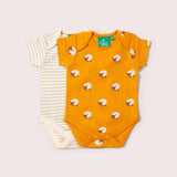 Counting Sheep Organic Baby Bodysuit Set - 2 Pack - Wee Bambino