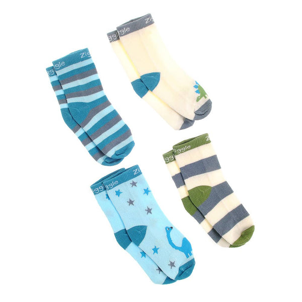 Dinosaur Boxed Sock Set - Wee Bambino