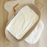 Dune Tan with White - Baby Travel Changing Mats - Wee Bambino
