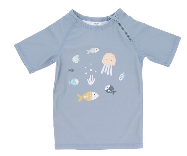 Fishes Sun Protection T - Shirt / 12 - 18 Months - Wee Bambino