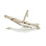 Fold Hammock Baby Rocker with Toy Arch & Reversible Newborn Cushion, Sesame - Wee Bambino