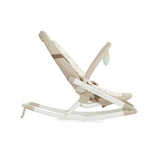 Fold Hammock Baby Rocker with Toy Arch & Reversible Newborn Cushion, Sesame - Wee Bambino