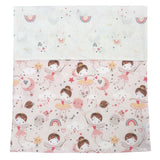 FORREST 3 Piece Reversible Cot Bed Set – Organic Cotton Baby Bedding - Fairy - Wee Bambino