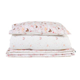 FORREST 3 Piece Reversible Cot Bed Set – Organic Cotton Baby Bedding - Fairy - Wee Bambino