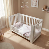 FORREST 3 Piece Reversible Cot Bed Set – Organic Cotton Baby Bedding - Fairy - Wee Bambino