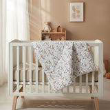 FORREST 3 Piece Reversible Cot Bed Set – Organic Cotton Baby Bedding - Koalaroo - Wee Bambino