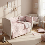 FORREST 3 Piece Reversible Cot Bed Set – Organic Cotton Baby Bedding - Meadowland - Wee Bambino