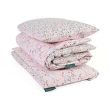 FORREST 3 Piece Reversible Cot Bed Set – Organic Cotton Baby Bedding - Meadowland - Wee Bambino