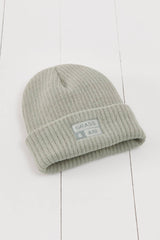 Geo Thermal Grey Beanie - Wee Bambino