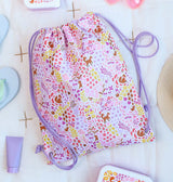 Gym / drawstring bag: Flower garden - Wee Bambino