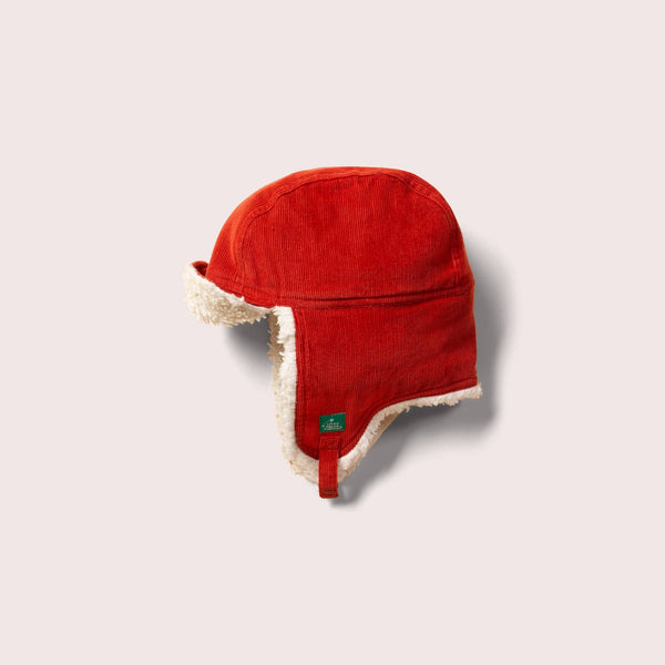 Hazelnut Sherpa Fleece Cosy Hat - Wee Bambino