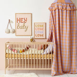 Hey Baby Art Print - Marron - Wee Bambino