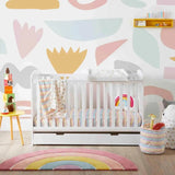Ickle Bubba Coleby Classic Cot Bed & Under Drawer White - Premium Pocket Sprung Mattress - Wee Bambino