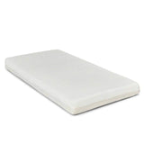 Ickle Bubba Coleby Space Saver Cot White - Premium Pocket Sprung Mattress - Wee Bambino