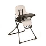 Ickle Bubba Flip Magic Fold Highchair - Pearl Grey - Wee Bambino