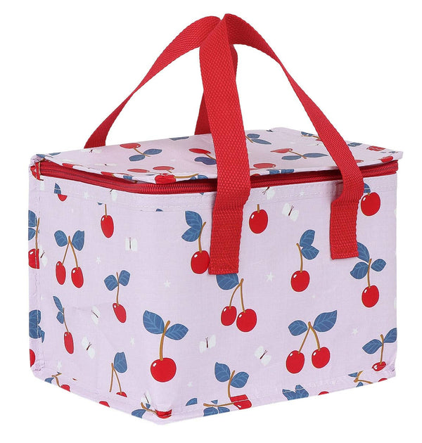 Insulated Lunch Bag - Cherries - Wee Bambino