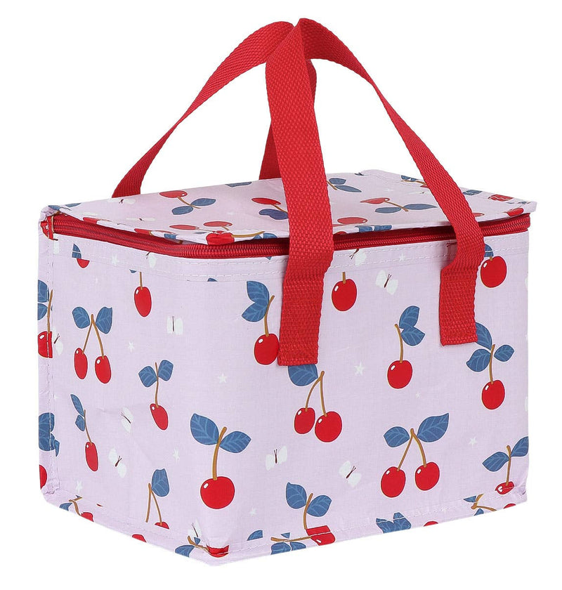 Insulated Lunch Bag - Cherries - Wee Bambino