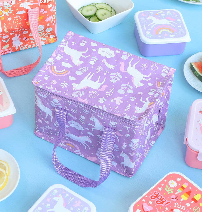 Insulated Lunch Bag - Unicorn Dreams - Wee Bambino