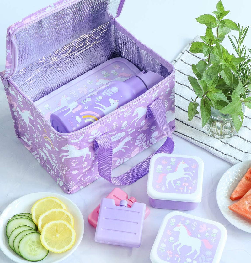 Insulated Lunch Bag - Unicorn Dreams - Wee Bambino
