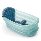 Jane Deluxe Inflatable Baby Bath with 3 Positions 30L - Aquarel Blue - Wee Bambino