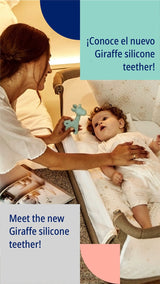 Jane Giraffe silicone teether - Wee Bambino