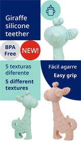 Jane Giraffe silicone teether - Wee Bambino