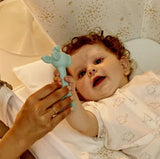 Jane Giraffe silicone teether - Wee Bambino