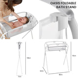 Jane Oasis Foldable Baby Bath & Stand Bundle - Wee Bambino