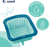 Jané Square Inflatable Bath Tub – Fits Shower Trays, 70L, 0–5 Years - Wee Bambino